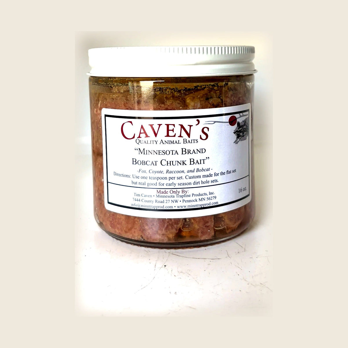 Caven's Minnesota Brand Bobcat Chunk Bait