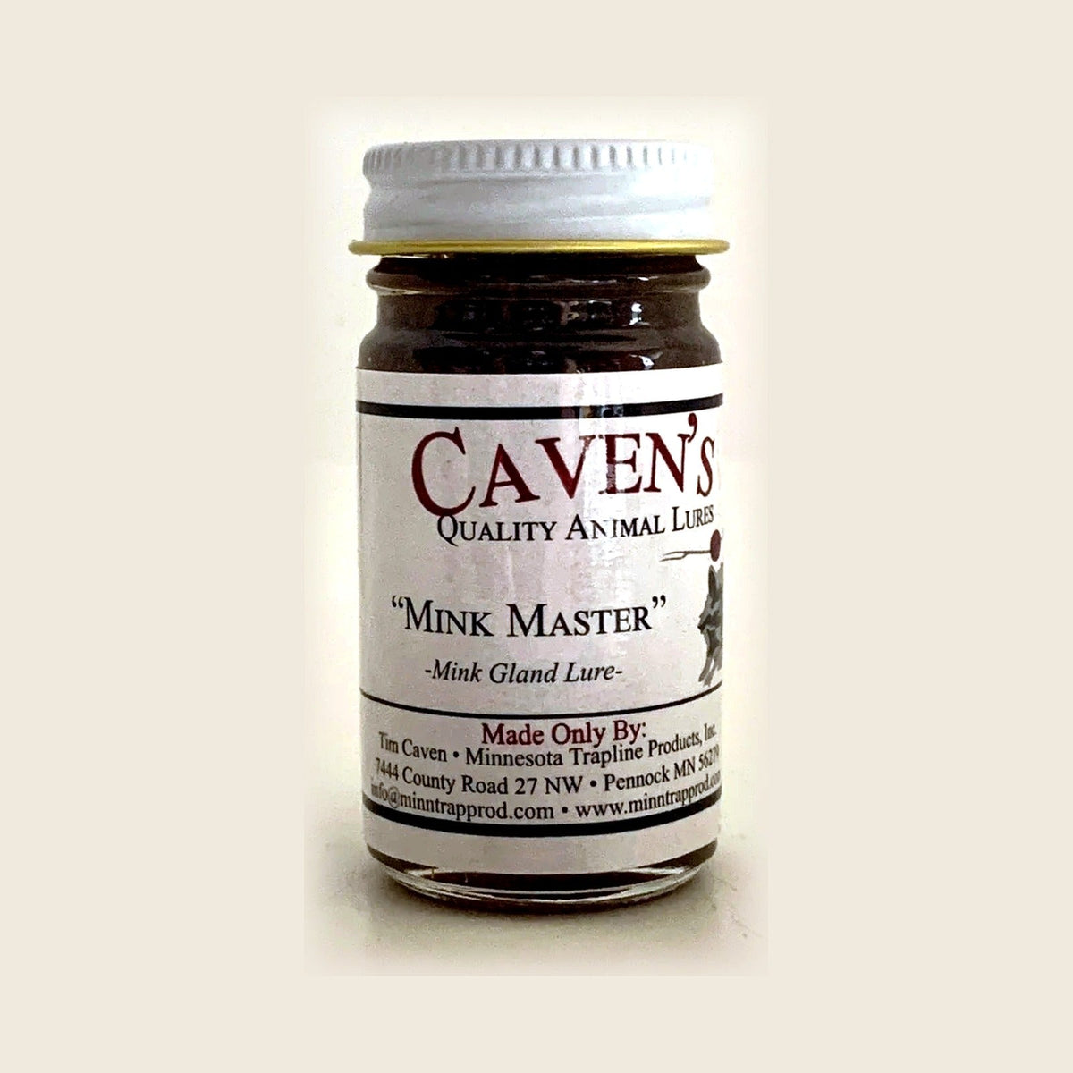 Caven's Mink Master - Mink Gland Lure